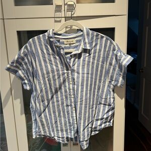 Madewell size large linen shirt